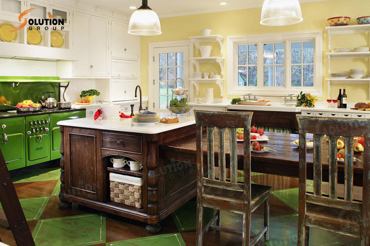 Phòng bếp Vintage