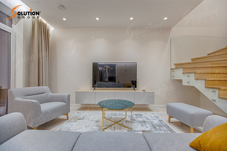 Thiết kế chung cư phong cách tối giản hiện đại