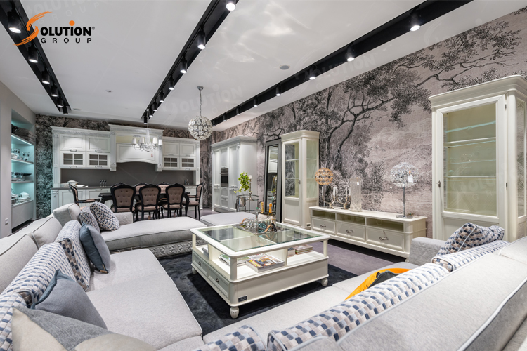 Thiết kế nội thất chung cư tân cổ điển đẳng cấp