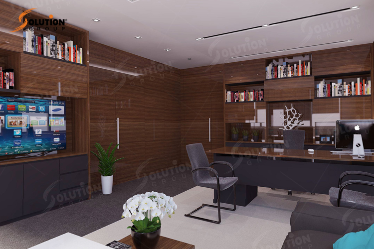 Thiết kế phòng giám đôc đẹp