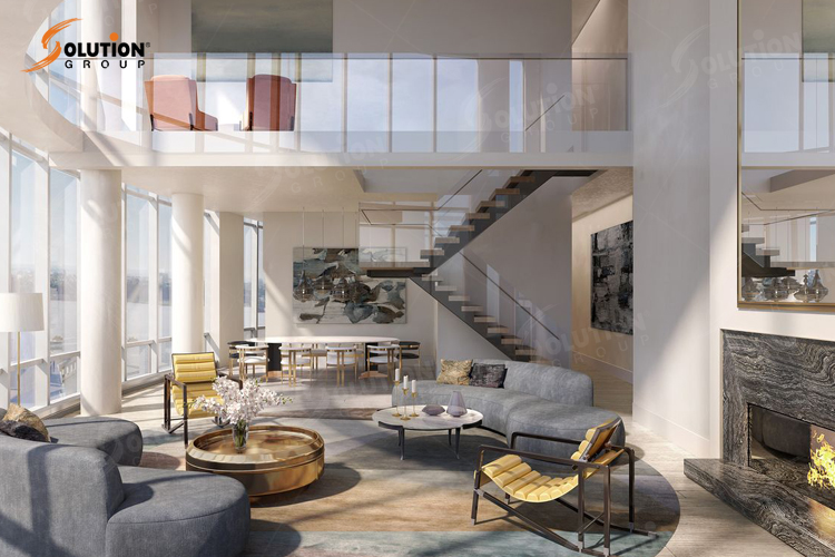 Căn hộ Penthouse thông tầng