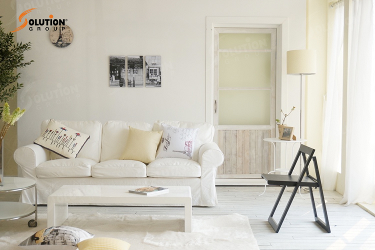 Phòng khách phong cách Hàn Quốc