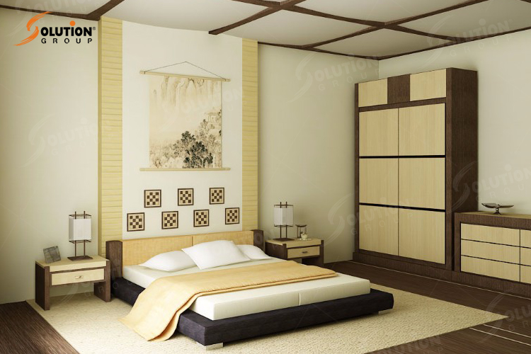 Thiết kế phòng ngủ Nhật Bản