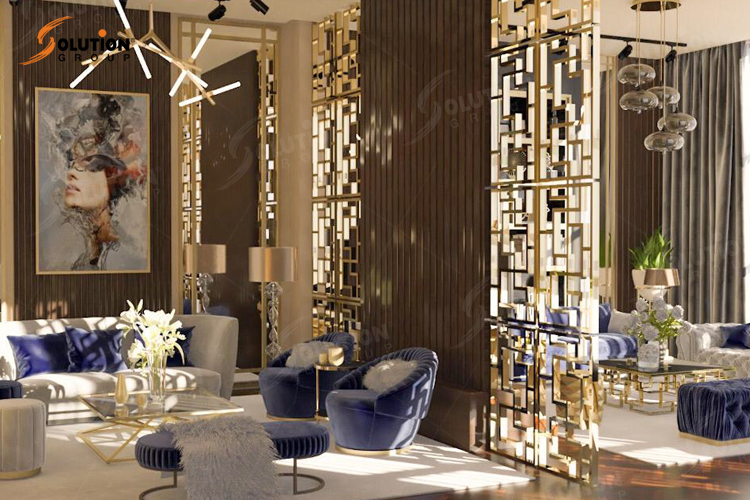 Phong cách Art Deco với nội thất xa xỉ