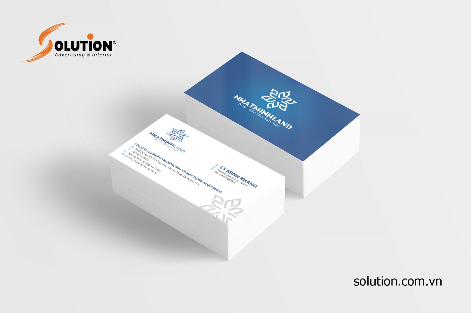 Thiết kế logo Nhật Minh Land