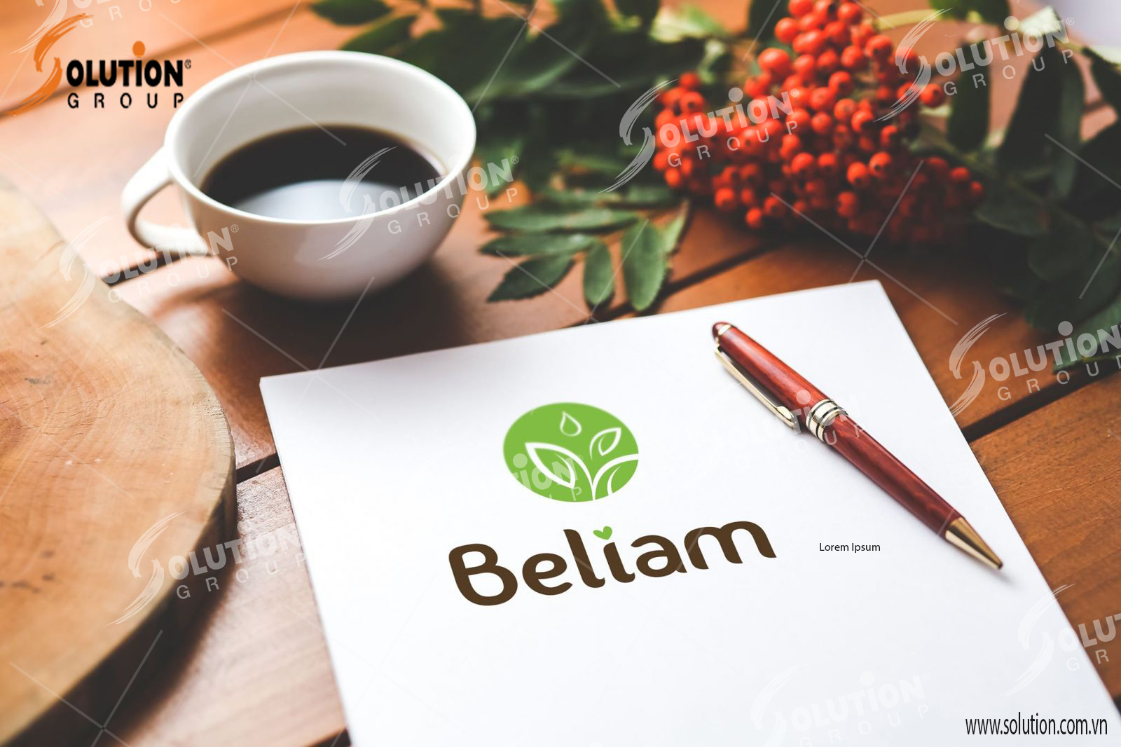 Thiết kế logo mỹ phẩm Anphal Beliam