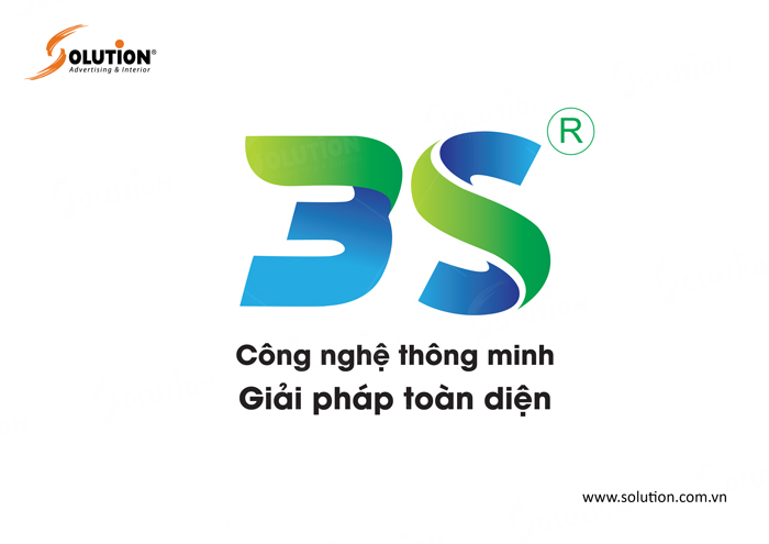 Thiết kế logo công ty công nghệ thông minh 3S