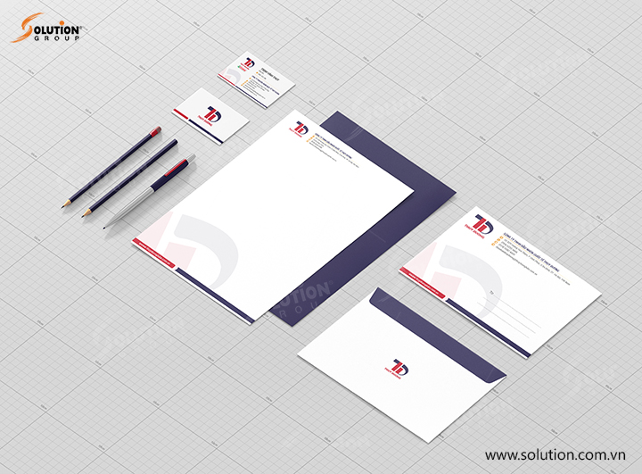 logo xăng dầu và bộ nhận diện thương hiệu Thụy Dương