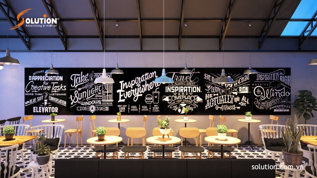 thiết kế nội thất quán cafe độc đáo