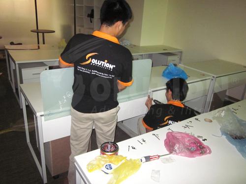 Chuyên thiết kế nội thất ngân hàng