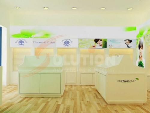 thiết kế thi công nội thất showroom