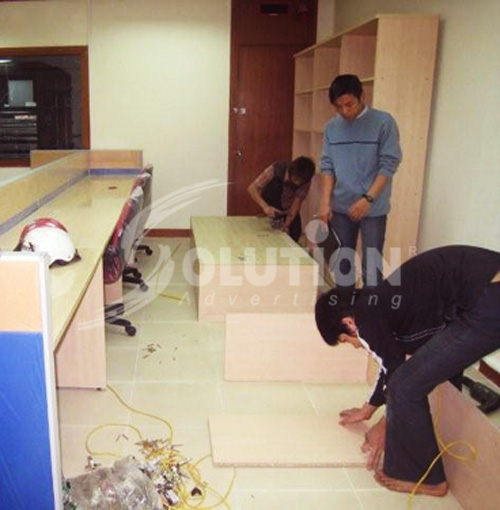 Thi công nội thất ngân hàng PGBank