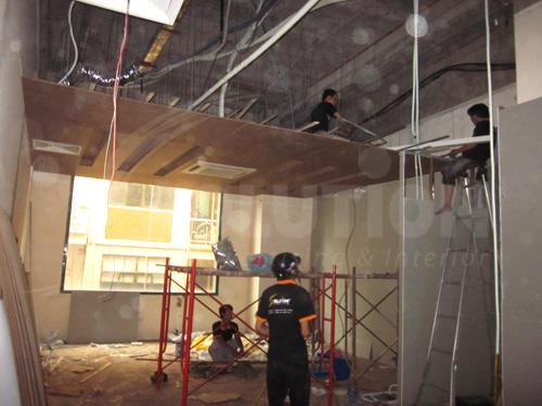 Thiết kế thi công nội thất ngân hàng