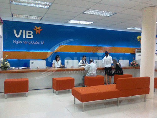 Thiết kế nội thất ngân hàng